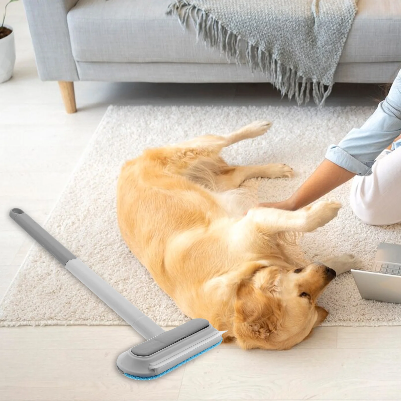 Pet Hair Remover Double Sided Brush for Carpet Couch Clothing Dog Cat Bed niture Car Lint Sweeper Efficient Cleaning Reusable
Pet Hair Remover Double Sided Brush for Carpet Couch Clothing Dog Cat Bed niture Car Lint Sweeper Efficient Cleaning Reusable