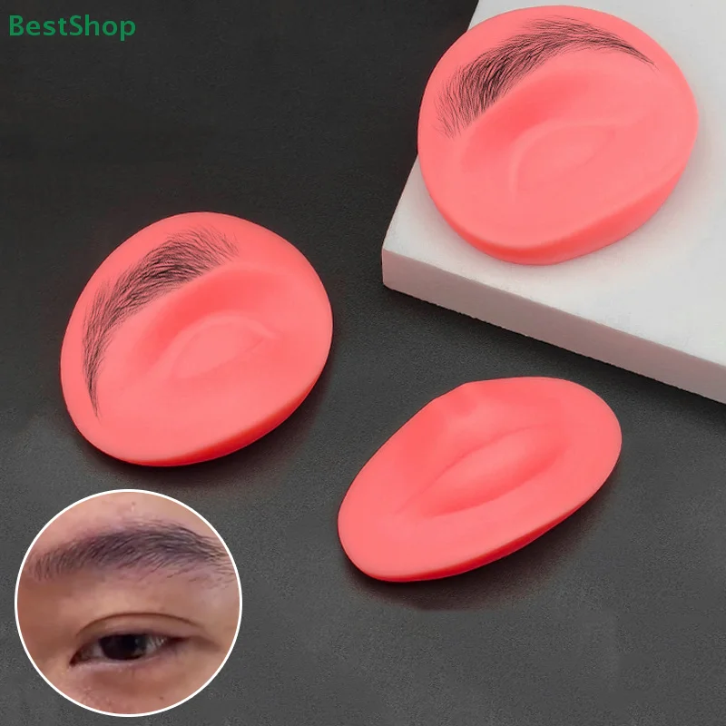 3Pcs/set Solid Silicone Microblading 5D Eyebrow Lip Tattoo Practice Skin Novice Bionic Eyebrow Eyelash Eye Makeup Beauty Tool
3Pcs/set Solid Silicone Microblading 5D Eyebrow Lip Tattoo Practice Skin Novice Bionic Eyebrow Eyelash Eye Makeup Beauty Tool