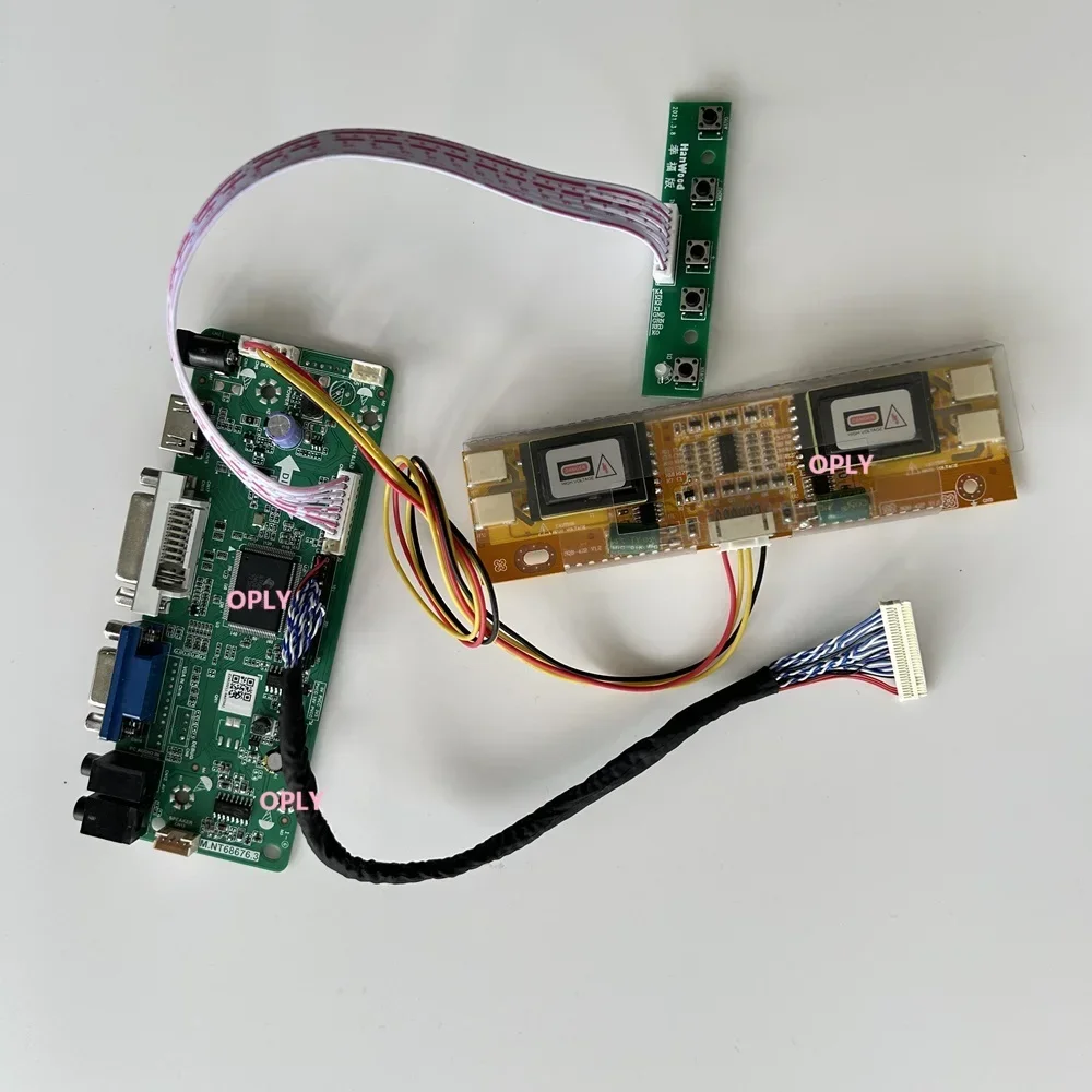 Плата контроллера HDMI-совместимый VGA DVI M.NT68676 для SVA190WX01TB SVA190WX02TB 1440X900 ЖК-панель экран монитора 19 дюймов DIY
Плата контроллера HDMI-совместимый VGA DVI M.NT68676 для SVA190WX01TB SVA190WX02TB 1440X900 ЖК-панель экран монитора 19 дюймов DIY
