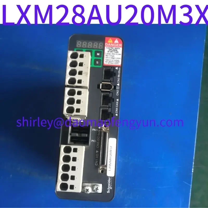 Used Servo driver LXM28AU20M3X
Used Servo driver LXM28AU20M3X