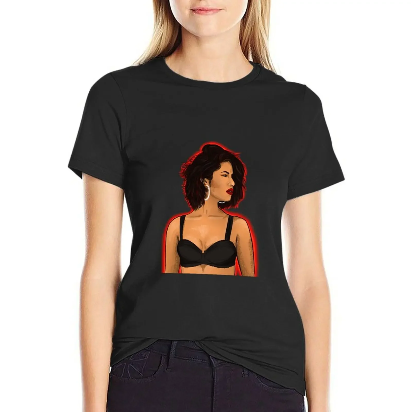 Lady in red T-Shirt tops anime clothes plus size tops lady clothes graphic t-shirts for Women
Lady in red T-Shirt tops anime clothes plus size tops lady clothes graphic t-shirts for Women