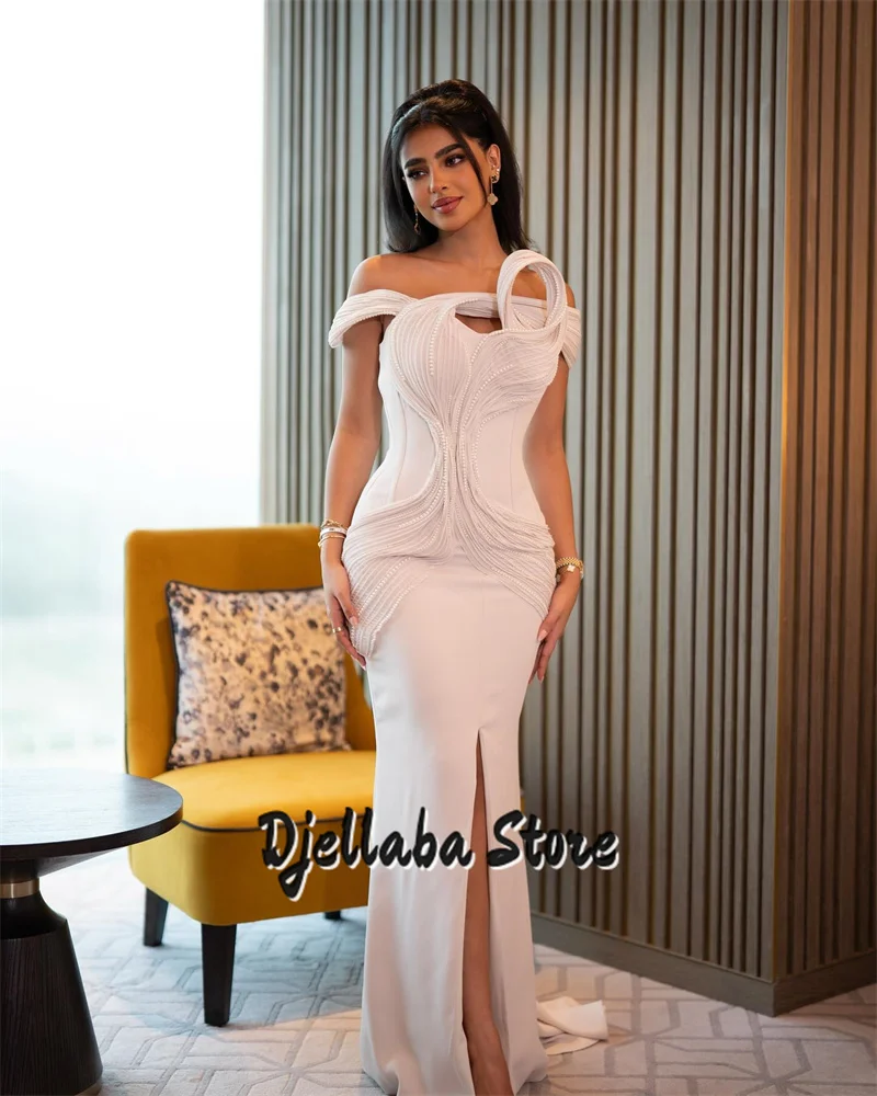 Customized Luxury Off The Shoulder Corset Mermaid Arabian Prom Dress Glitter Beaded Dubai Evening Dresses Formal Party Dress
Customized Luxury Off The Shoulder Corset Mermaid Arabian Prom Dress Glitter Beaded Dubai Evening Dresses Formal Party Dress