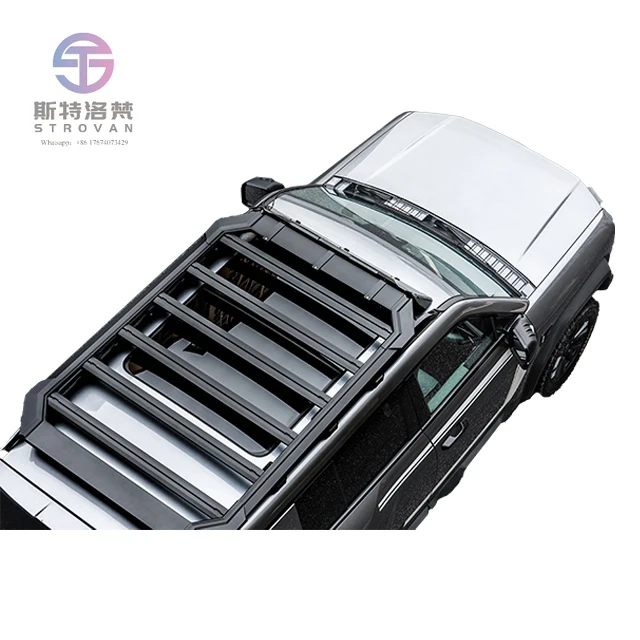 Newest Aluminum No-drill Easy to Install 4X4 Off-road Black Roof Rack Car Top Roof Rack for BYD Equation Leopard 5
Newest Aluminum No-drill Easy to Install 4X4 Off-road Black Roof Rack Car Top Roof Rack for BYD Equation Leopard 5