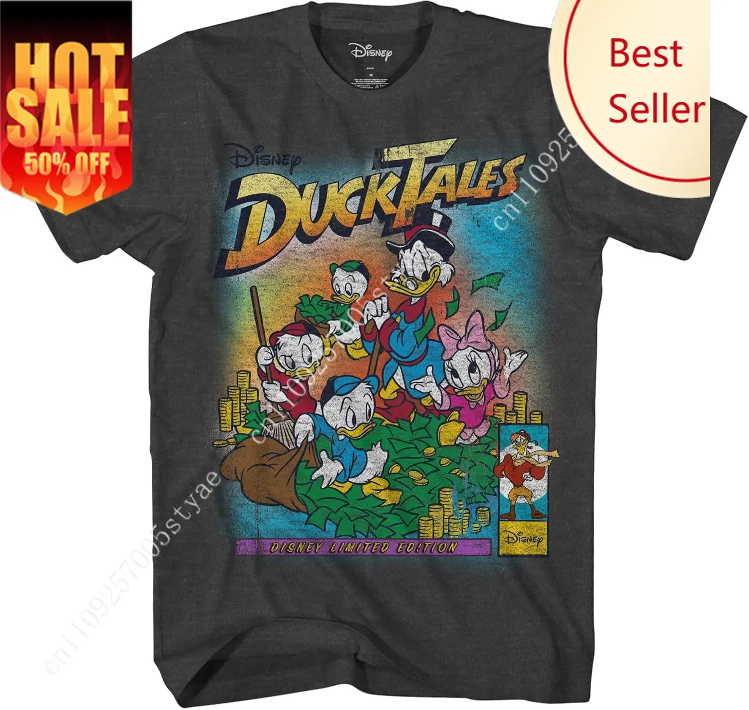 Ducktales Mens Disney Classic Shirt - Scrooge McDuck Huey Dewey Louie Tee Shirt Graphic T-Shirt
Ducktales Mens Disney Classic Shirt - Scrooge McDuck Huey Dewey Louie Tee Shirt Graphic T-Shirt