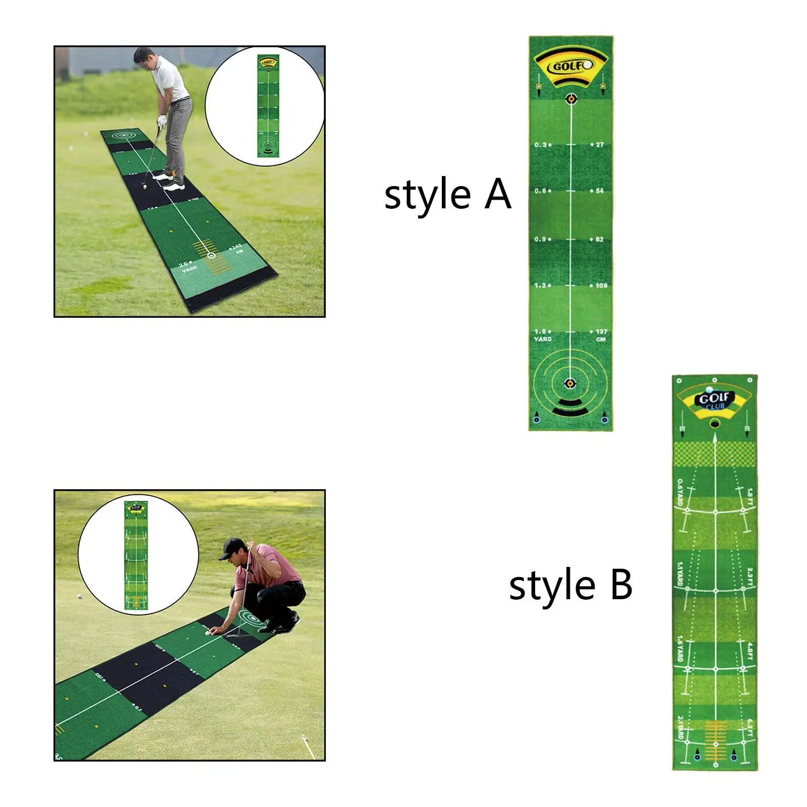 Golf Putting Mat Golf Putter Mat Golf Training Mat for Backyard Home Office
Golf Putting Mat Golf Putter Mat Golf Training Mat for Backyard Home Office