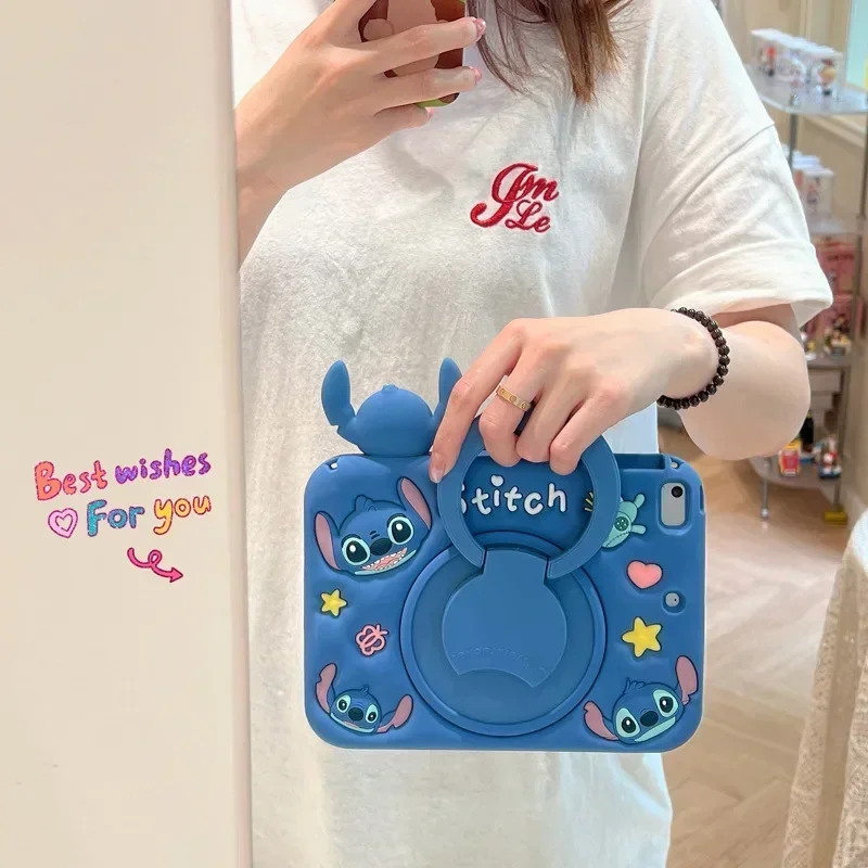 Lilo Stitch Case For Huawei 21 23 Matepad 11in Kids Soft Silicone Cover for Matepad Air M6 10.1in 360°Rotating Stand Tablet Case
Lilo Stitch Case For Huawei 21 23 Matepad 11in Kids Soft Silicone Cover for Matepad Air M6 10.1in 360°Rotating Stand Tablet Case