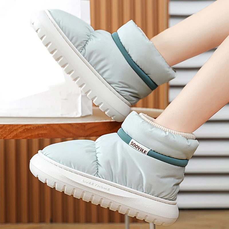 Women Snow Boots Non Slip Waterproof Winter Footwear Thick Platform Female Short Boot Warm Chunky Soles Ladies Cotton Shoes
Women Snow Boots Non Slip Waterproof Winter Footwear Thick Platform Female Short Boot Warm Chunky Soles Ladies Cotton Shoes