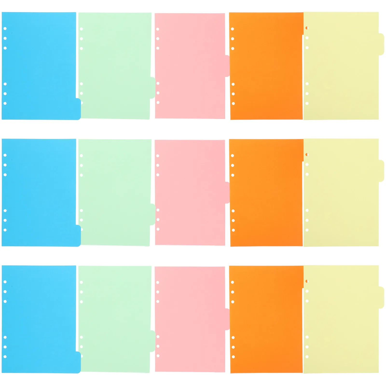 15Pcs Binder Dividers with Writable Tabs Index Dividers for A5 Notebook Planner File Organizer Colorful Page Markers for Quick
15Pcs Binder Dividers with Writable Tabs Index Dividers for A5 Notebook Planner File Organizer Colorful Page Markers for Quick