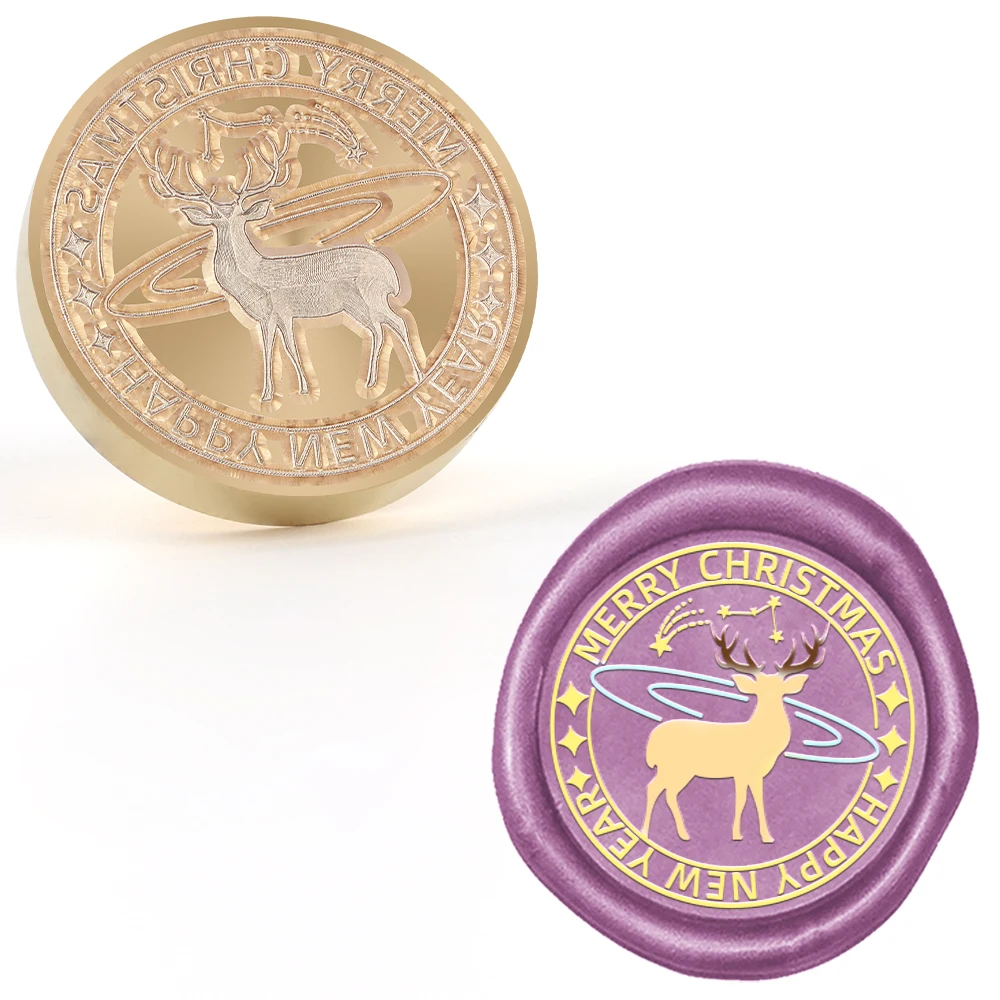 Creative DIY Christmas elements removable brass wax stamp, suitable for decorating Christmas envelopes, Christmas Gifts
Creative DIY Christmas elements removable brass wax stamp, suitable for decorating Christmas envelopes, Christmas Gifts