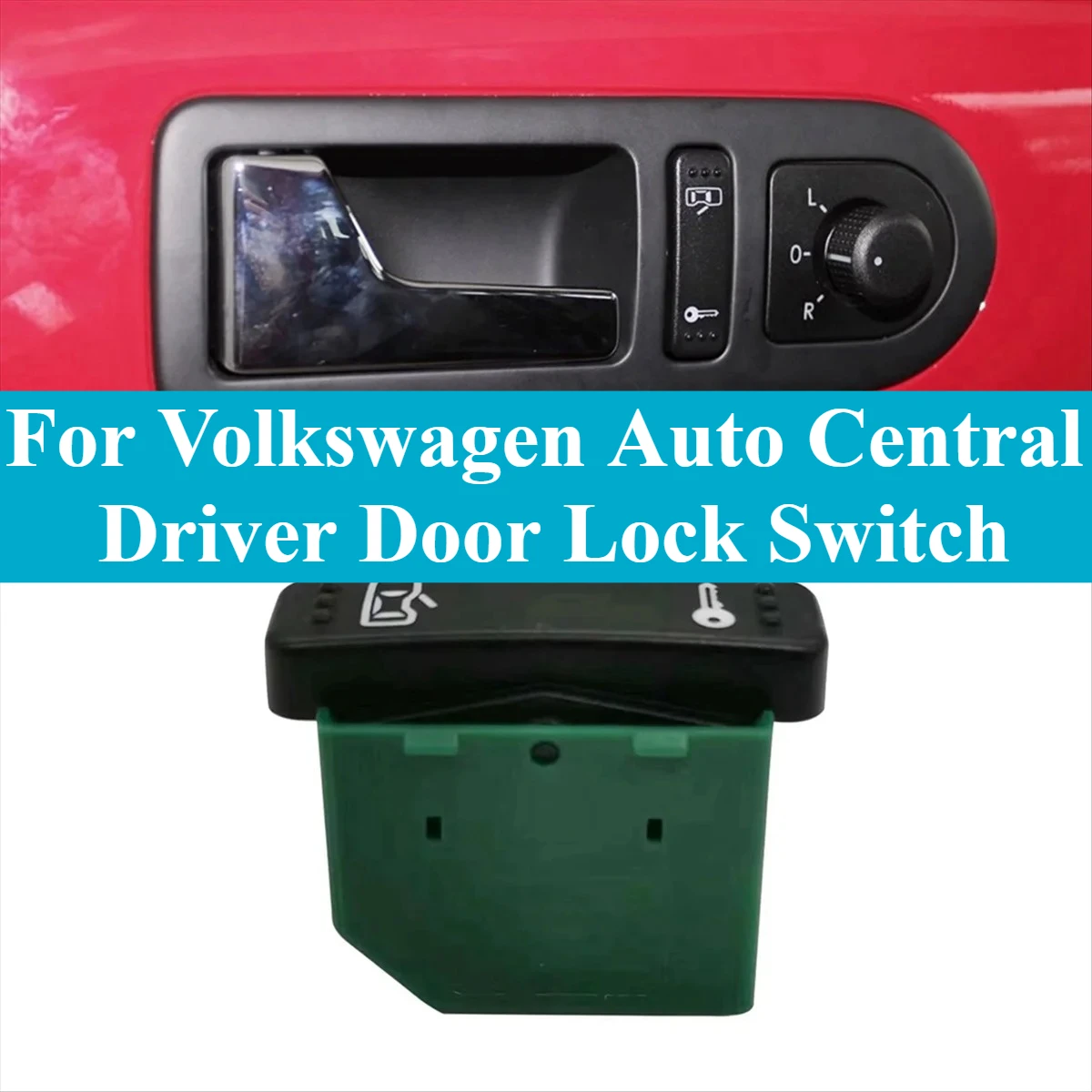 For Volkswagen Auto Central Driver Door Lock Switch 1C0962125A - Durable Satin Black OEM-Style Direct Fit Assembly for Vehicles
For Volkswagen Auto Central Driver Door Lock Switch 1C0962125A - Durable Satin Black OEM-Style Direct Fit Assembly for Vehicles