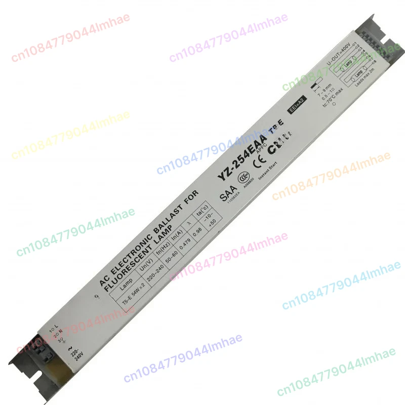 YZ-254EAA 220-240V 2*54W T5 Electronic Ballasts For T5 Tube Fluorescent Lamp Aquarium Lamp Rectifier
YZ-254EAA 220-240V 2*54W T5 Electronic Ballasts For T5 Tube Fluorescent Lamp Aquarium Lamp Rectifier