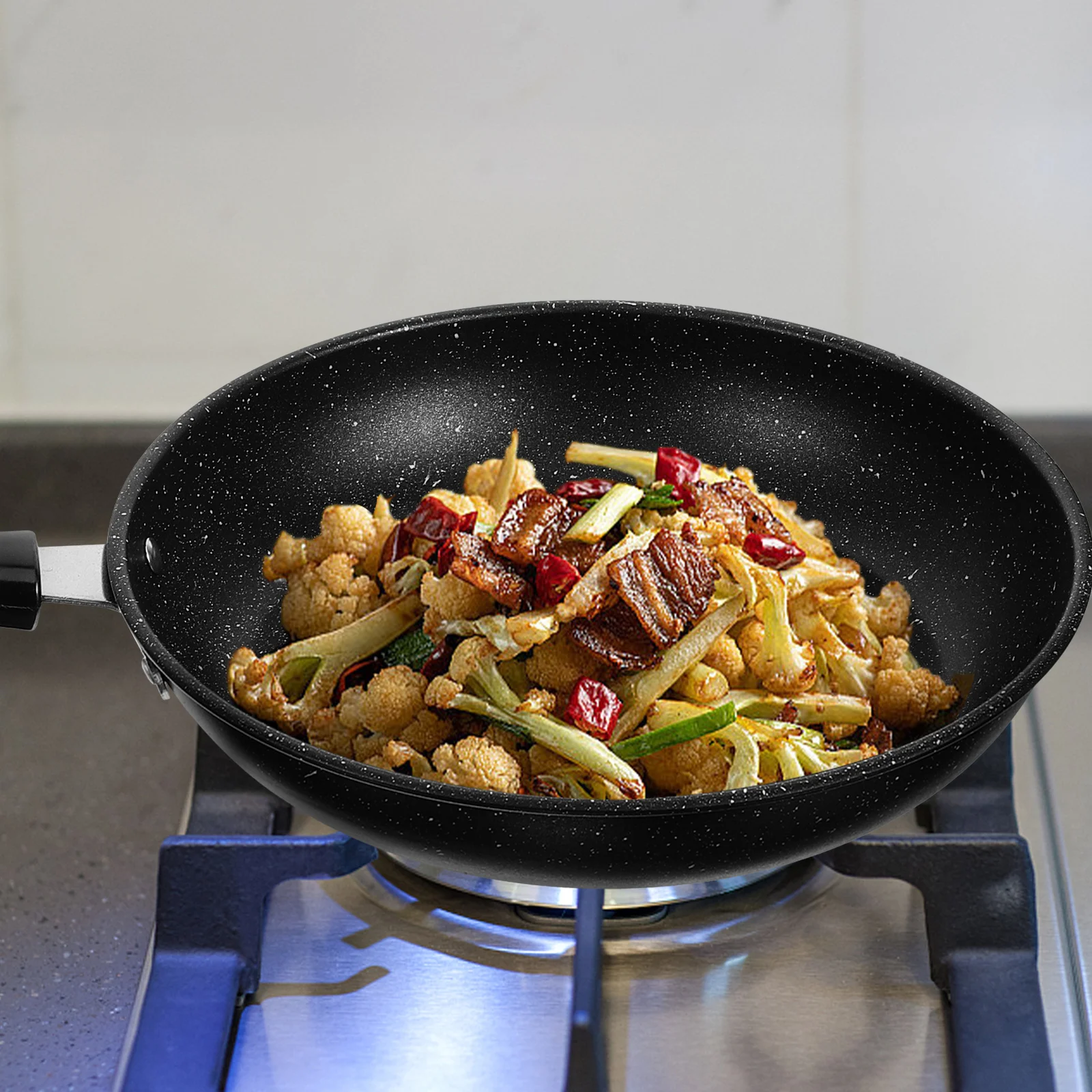 26 Cm Cookware Non Stick Pan Egg Frying Non-stick Cooking Medical Stone Min Fried
26 Cm Cookware Non Stick Pan Egg Frying Non-stick Cooking Medical Stone Min Fried