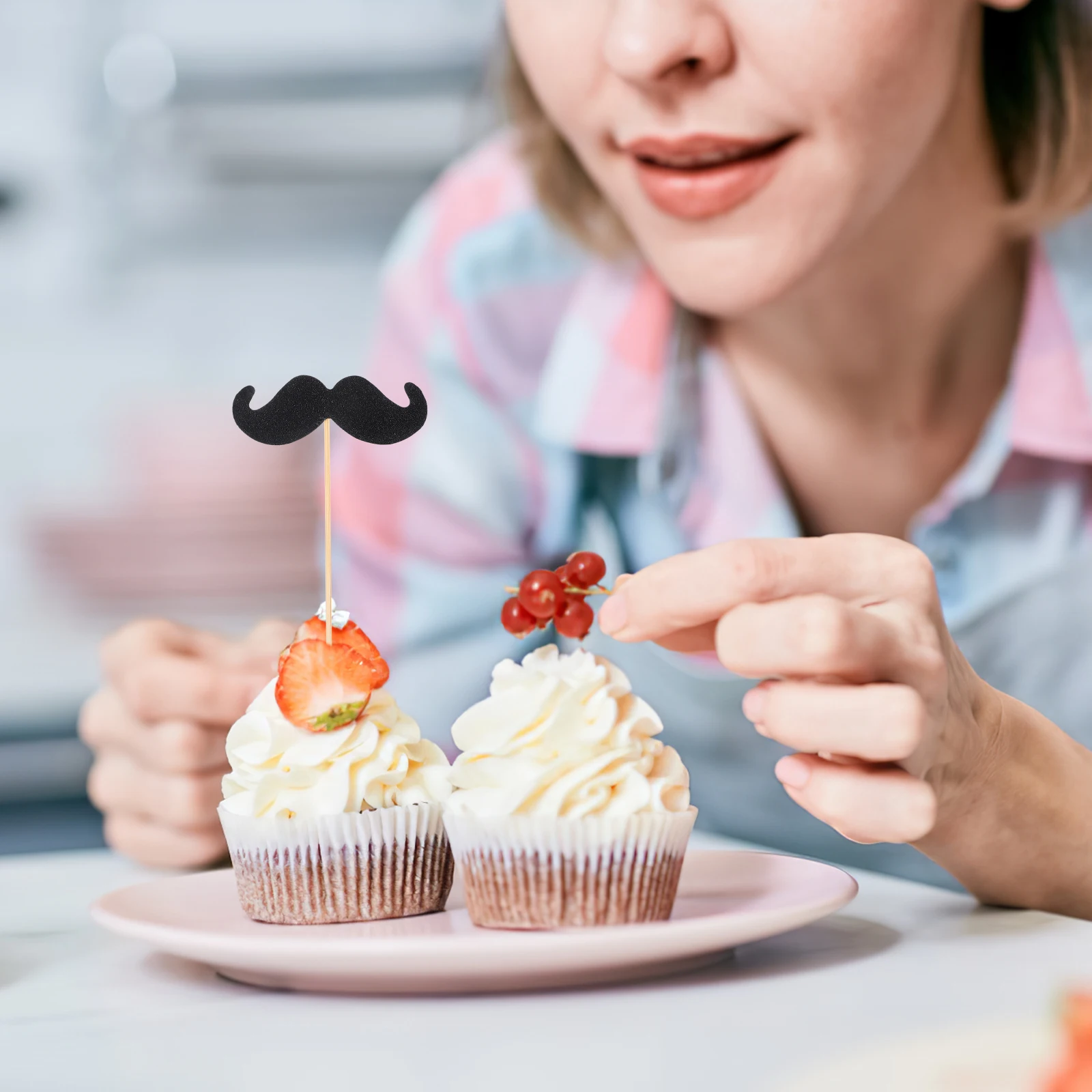 40 Pcs Cake Insert Cupcake Toppers Black Birthday Product Funny Decoration Decorating Wooden Cakedecoration
40 Pcs Cake Insert Cupcake Toppers Black Birthday Product Funny Decoration Decorating Wooden Cakedecoration