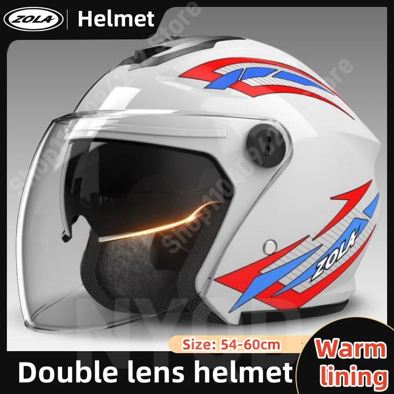 Electric Vehicle Dual Mirror Opening Helmet Winter Windproof Half Helmet Warm Lining Four Season Universal Safety Helmet
Electric Vehicle Dual Mirror Opening Helmet Winter Windproof Half Helmet Warm Lining Four Season Universal Safety Helmet