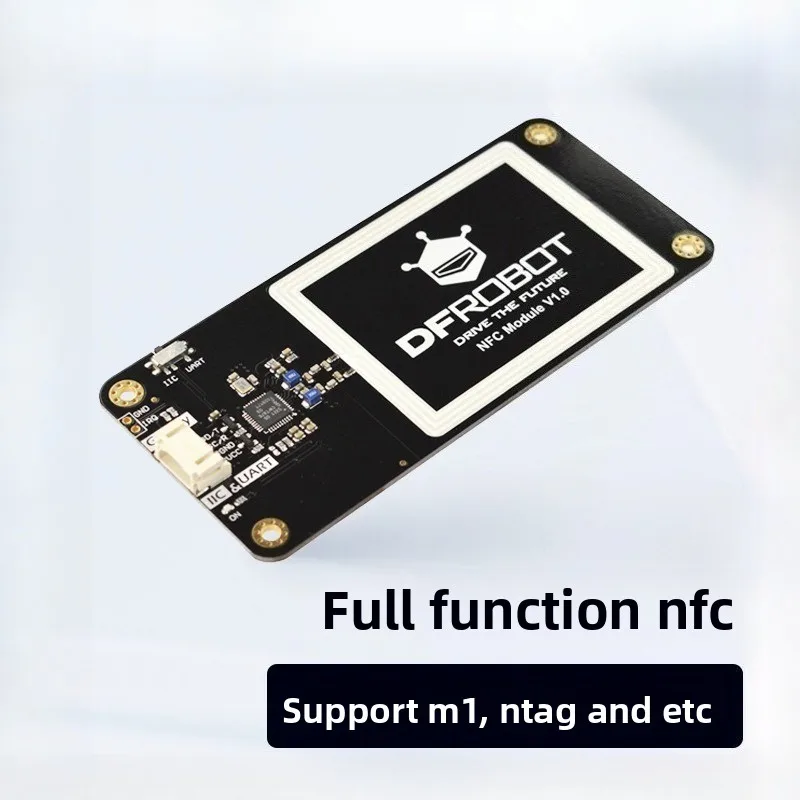 DFRobot Gravity: UART&I2C NFC Near Field Communication Module Access Control Card Supports M1 NTAG
DFRobot Gravity: UART&I2C NFC Near Field Communication Module Access Control Card Supports M1 NTAG