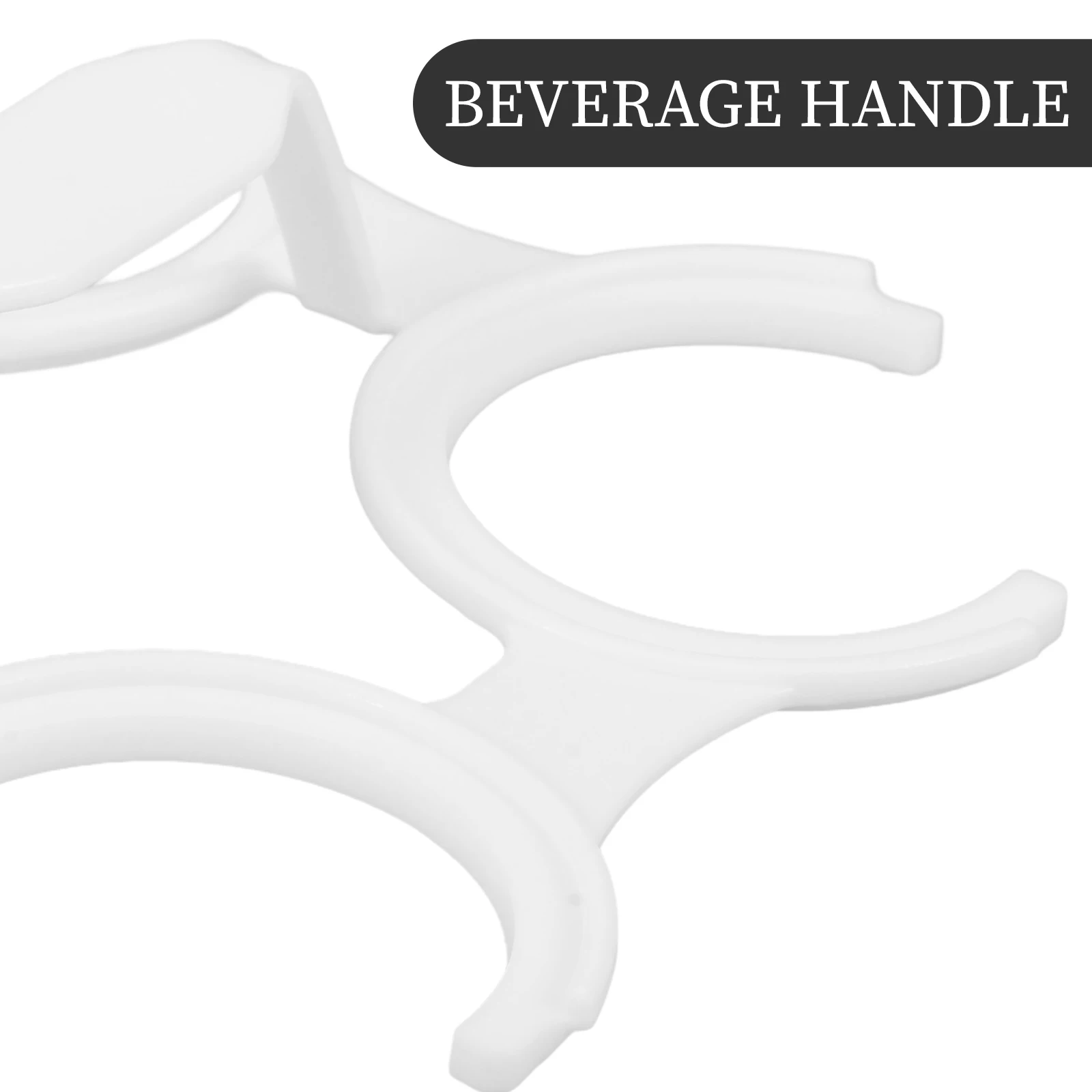 10pcs Beverage Bottle Grab Handle White Plastic Drink Holder Large Grip Comfortable ergonomic sturdy versatile kitchen bar
10pcs Beverage Bottle Grab Handle White Plastic Drink Holder Large Grip Comfortable ergonomic sturdy versatile kitchen bar