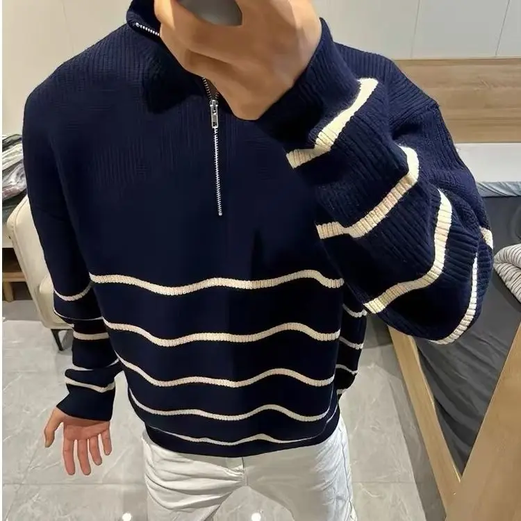 Винтажный японский вязаный свитер на молнии, осень 2025, унисекс, мягкий, уютный, повседневный, деловой, из полиэстера...
Винтажный японский вязаный свитер на молнии, осень 2025, унисекс, мягкий, уютный, повседневный, деловой, из полиэстера...