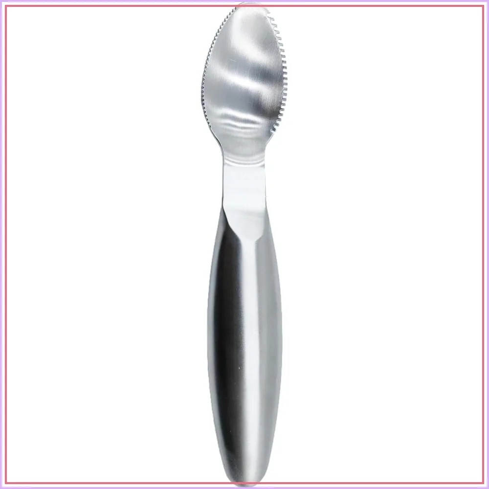 Serrated Stainless Steel Grapefruit Spoons, Pumpkin Scraper & Core Remover
Serrated Stainless Steel Grapefruit Spoons, Pumpkin Scraper & Core Remover