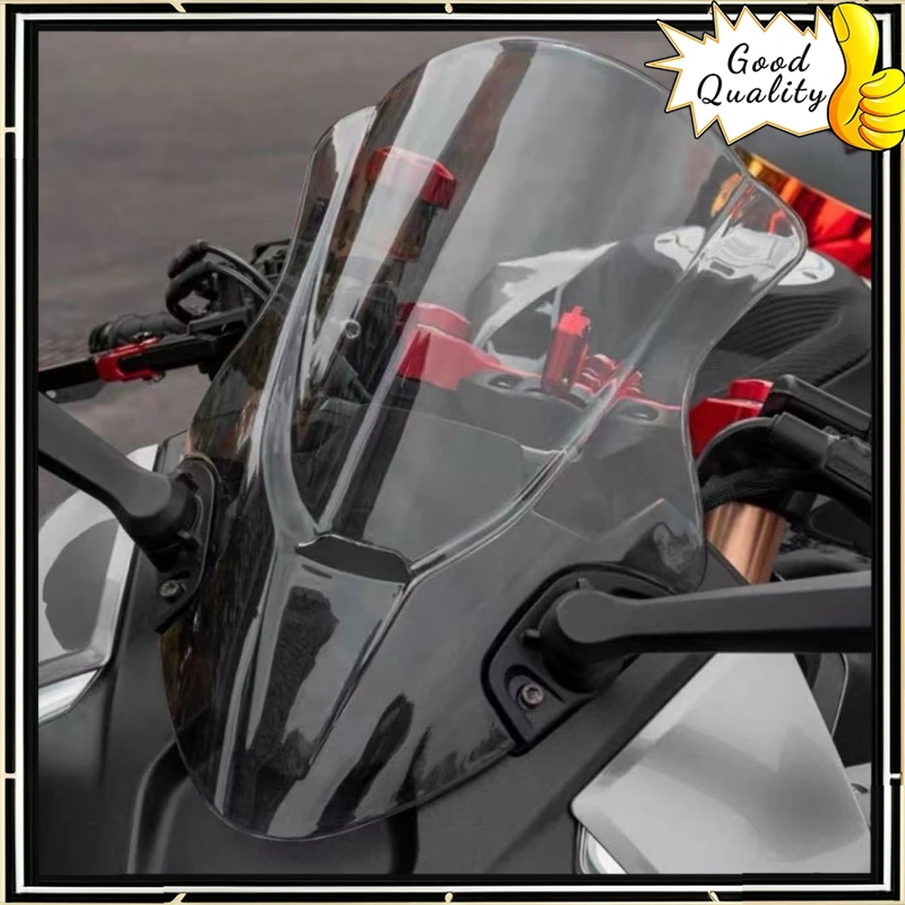 Good Quality For CFMOTO 450SR modified front windshield new style competition heightened windshield universal for 24 SRS models
Good Quality For CFMOTO 450SR modified front windshield new style competition heightened windshield universal for 24 SRS models