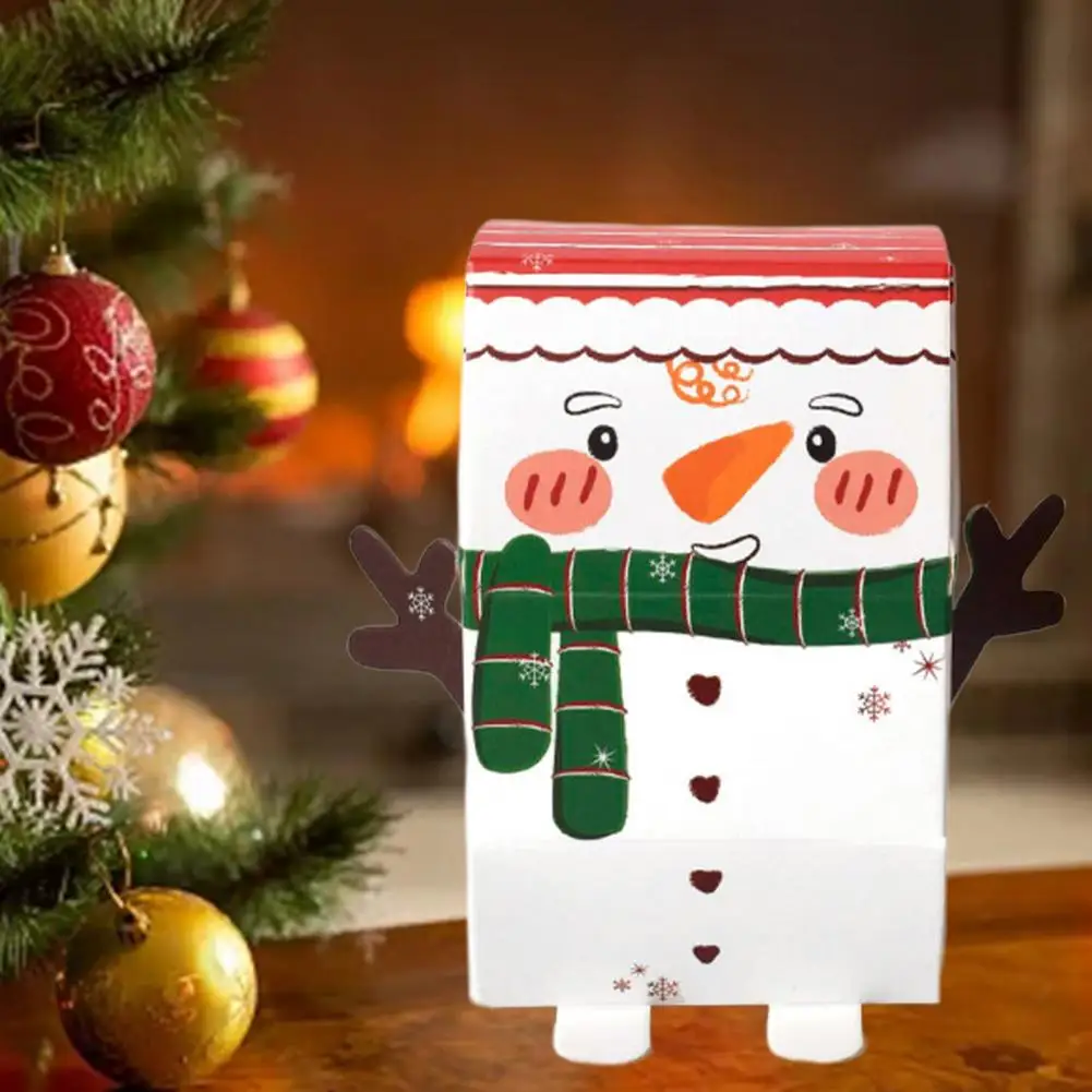 Christmas Eve Candy Boxes 10pcs Festive Candy Dragee Gift Boxes Snowman Santa Claus Chocolate Box Set for New Year Party
Christmas Eve Candy Boxes 10pcs Festive Candy Dragee Gift Boxes Snowman Santa Claus Chocolate Box Set for New Year Party