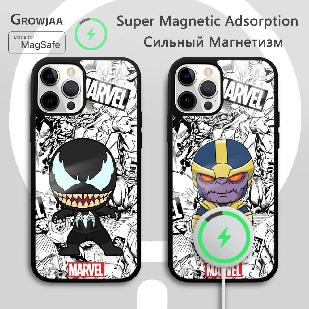 Cartoon Venom Iron Man Phone Case For iPhone 16 15 14 13 12 11 Pro Max Plus Mini New Magsafe Mirror Wireless Magnetic Fun
Cartoon Venom Iron Man Phone Case For iPhone 16 15 14 13 12 11 Pro Max Plus Mini New Magsafe Mirror Wireless Magnetic Fun