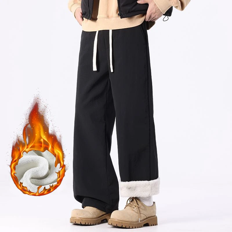 Men New Snow Warm Plush Fleece Pants Male Casual Winter Thermal Trousers Fashion Classic Baggy Soft Wide Leg Khaki Pants
Men New Snow Warm Plush Fleece Pants Male Casual Winter Thermal Trousers Fashion Classic Baggy Soft Wide Leg Khaki Pants