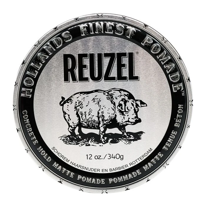 Reuzel - Concrete Hold Matte Pomade (340g)
Reuzel - Concrete Hold Matte Pomade (340g)