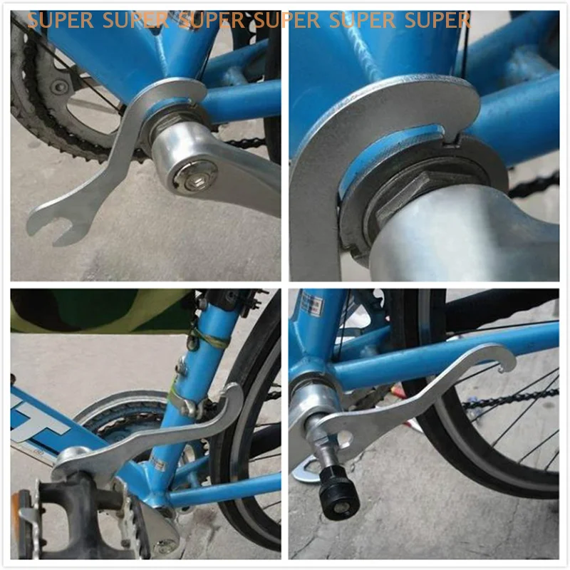 New Mountain Bike Bottom Bracket Remover Pedal Wrench BB Tail Hook Spanner 15-16mm Bike Accessories Bicycle Repair Tools
New Mountain Bike Bottom Bracket Remover Pedal Wrench BB Tail Hook Spanner 15-16mm Bike Accessories Bicycle Repair Tools