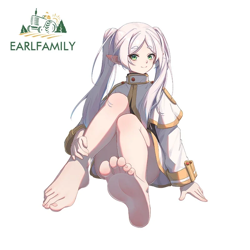 EARLFAMILY 13cm x 10.5cm Frieren Hentai Decal Gymnopes Anime Succubus Car Stickers Sunscreen Rearview Mirror Auto Decoration
EARLFAMILY 13cm x 10.5cm Frieren Hentai Decal Gymnopes Anime Succubus Car Stickers Sunscreen Rearview Mirror Auto Decoration