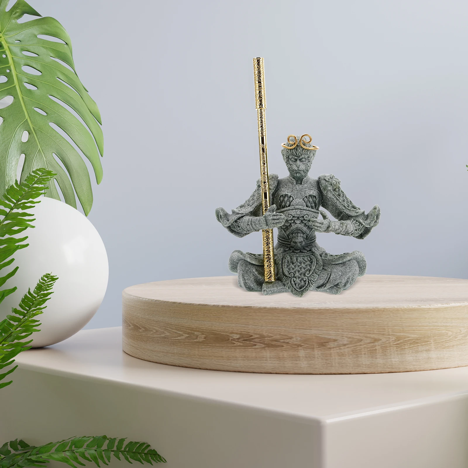 Sun Wukong Statue Sturdy Sandstone Meditating King Ornament Chinese Myth Figure Tea Pet Fish Tank Decoration Asian Garden
Sun Wukong Statue Sturdy Sandstone Meditating King Ornament Chinese Myth Figure Tea Pet Fish Tank Decoration Asian Garden