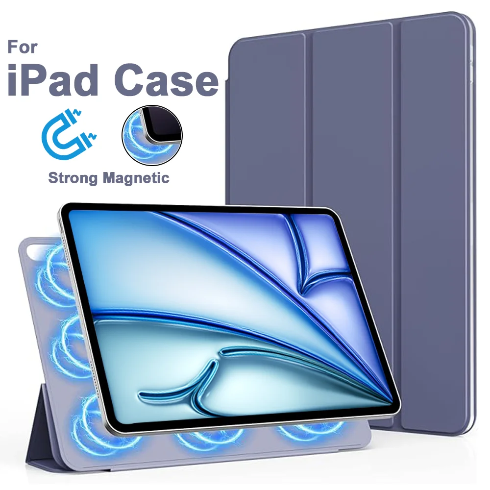 Магнитный чехол для iPad Pro Air 13 11 5 4 M3 M4 A16 2025 12,9 10-го поколения Funda для iPad 9-го 10,2 Mini 6 Cover
Магнитный чехол для iPad Pro Air 13 11 5 4 M3 M4 A16 2025 12,9 10-го поколения Funda для iPad 9-го 10,2 Mini 6 Cover