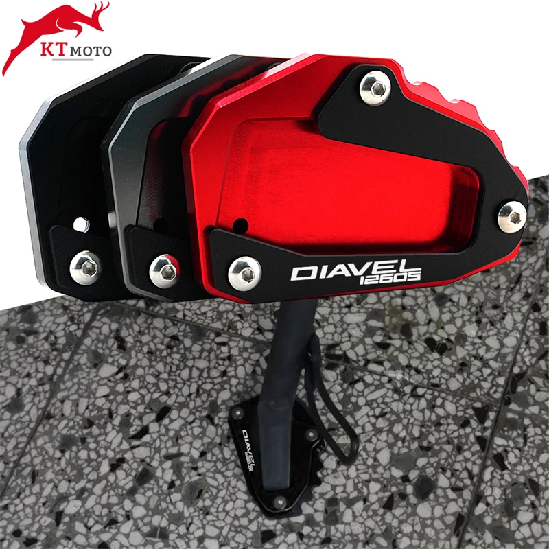 For Ducati Diavel 1260S Diavel1260S DIAVEL 2019-2023 2022 Motorcycle CNC Kickstand Foot Side Stand Extension Pad Support Plate
For Ducati Diavel 1260S Diavel1260S DIAVEL 2019-2023 2022 Motorcycle CNC Kickstand Foot Side Stand Extension Pad Support Plate