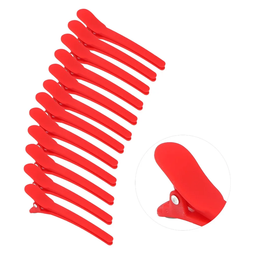 12PCS Red Color Hair Styling Clips Non Slip Durable Hairdressing Barrettes Lightweight Duckbill Shape Duckbill Hair Clips
12PCS Red Color Hair Styling Clips Non Slip Durable Hairdressing Barrettes Lightweight Duckbill Shape Duckbill Hair Clips