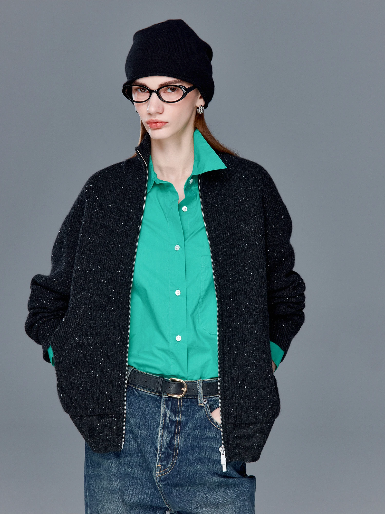 fini U04T0 Женская вязаная шерстяная пряжа Camere, бейсбольная куртка с двойной молнией и воротником-стойкой для поездок на работу, брюки...
fini U04T0 Женская вязаная шерстяная пряжа Camere, бейсбольная куртка с двойной молнией и воротником-стойкой для поездок на работу, брюки...