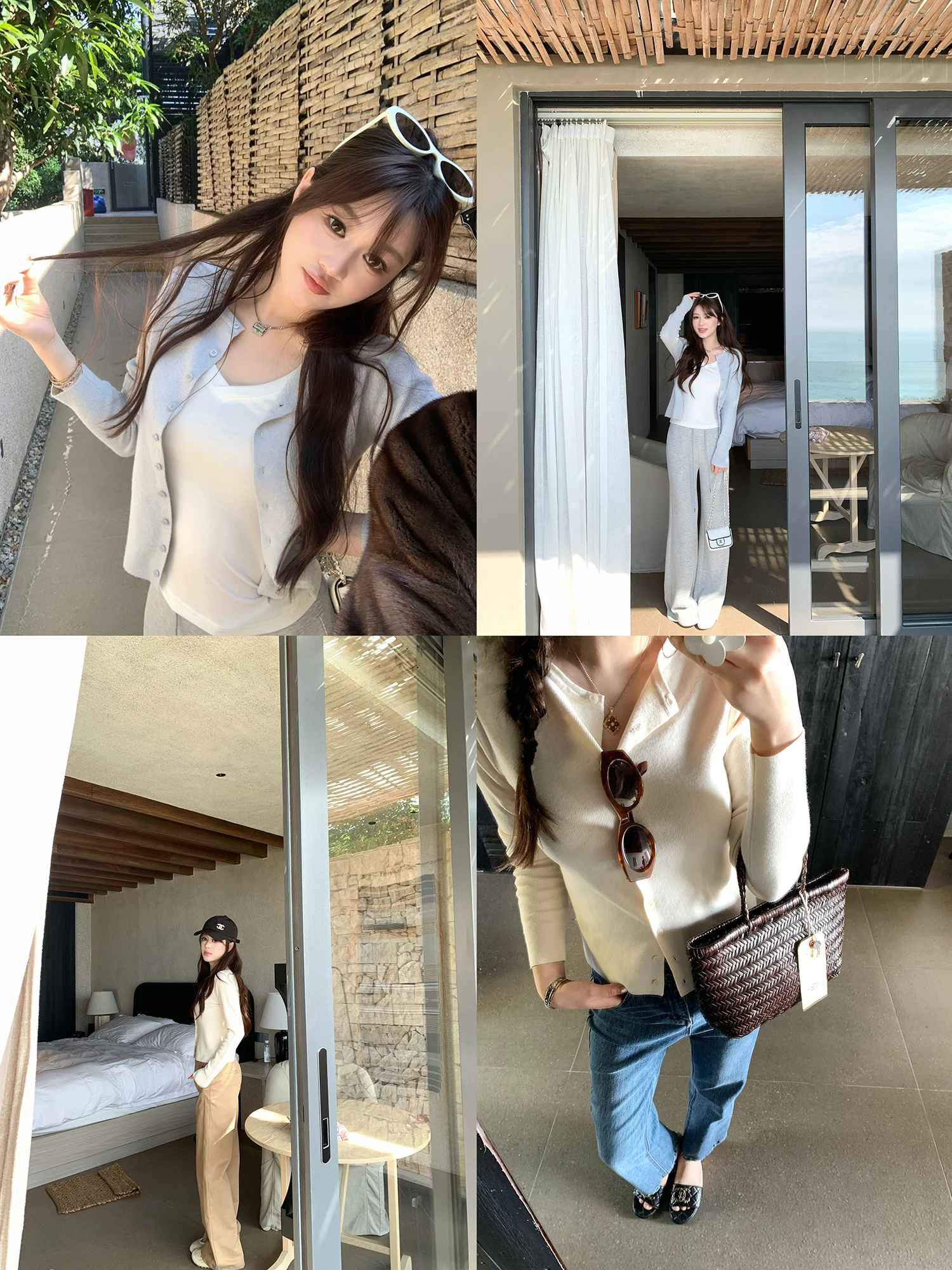 AHY Early Spring Classic Wool Blend Knitted Cardigan round Ne Simple Versatile New Arrival Women's Regular Fit Long Sve
AHY Early Spring Classic Wool Blend Knitted Cardigan round Ne Simple Versatile New Arrival Women's Regular Fit Long Sve