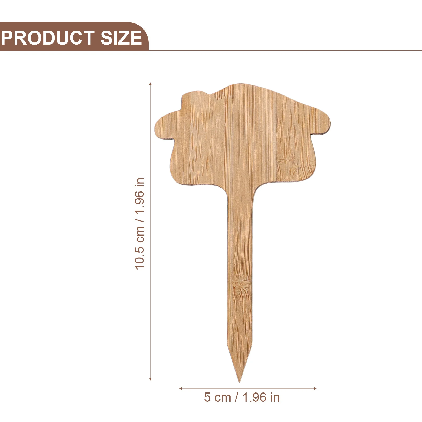 50Pcs Bamboo Plant Labels Premium Reusable Gardening Markers for Garden Nursery Flower Pots Outdoor Indoor Use Decorative Plant
50Pcs Bamboo Plant Labels Premium Reusable Gardening Markers for Garden Nursery Flower Pots Outdoor Indoor Use Decorative Plant