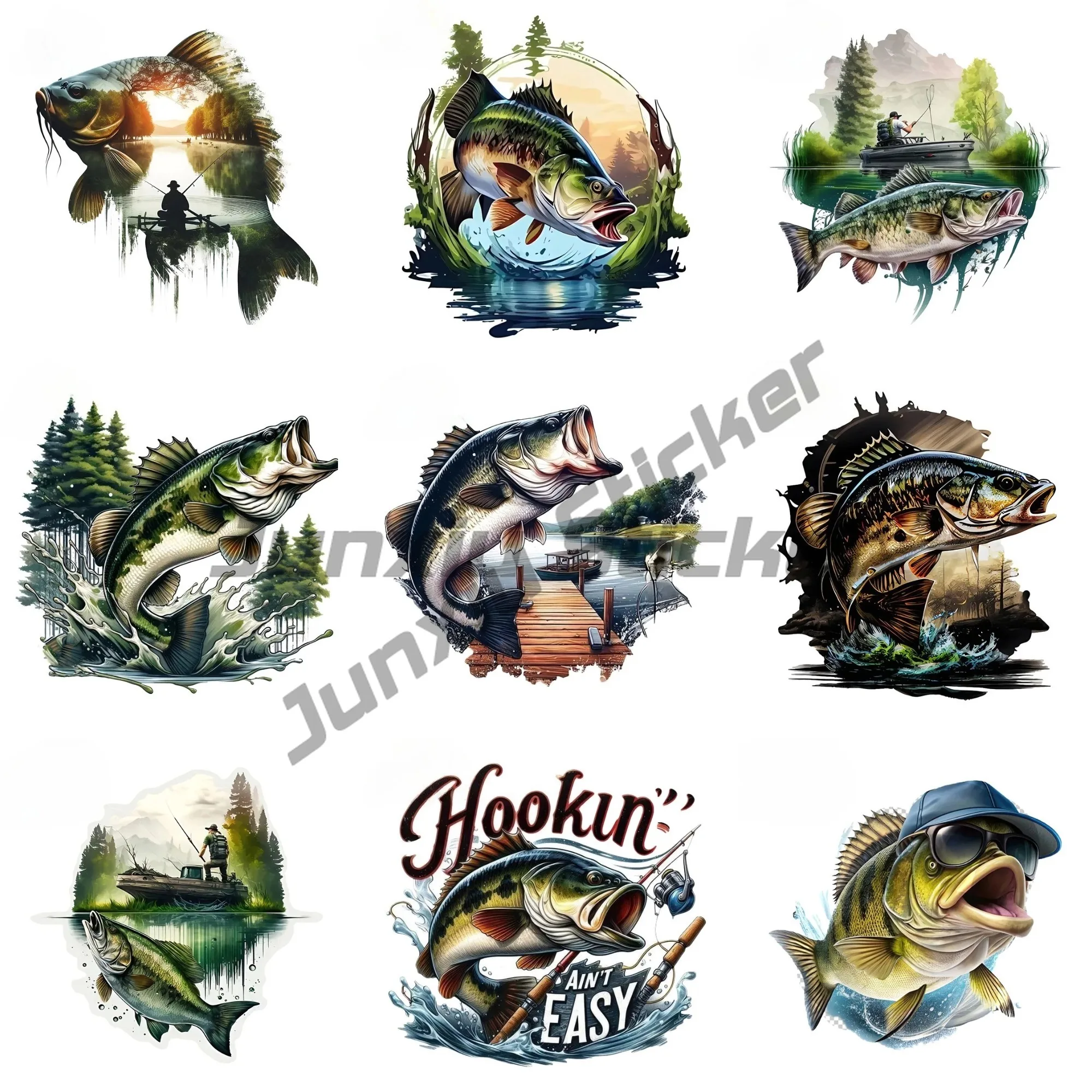 Natural Fishing Car Stickers Caravan Windshield Laptop Decal Personality Occlusion Scratch Waterproof Car Styling
Natural Fishing Car Stickers Caravan Windshield Laptop Decal Personality Occlusion Scratch Waterproof Car Styling