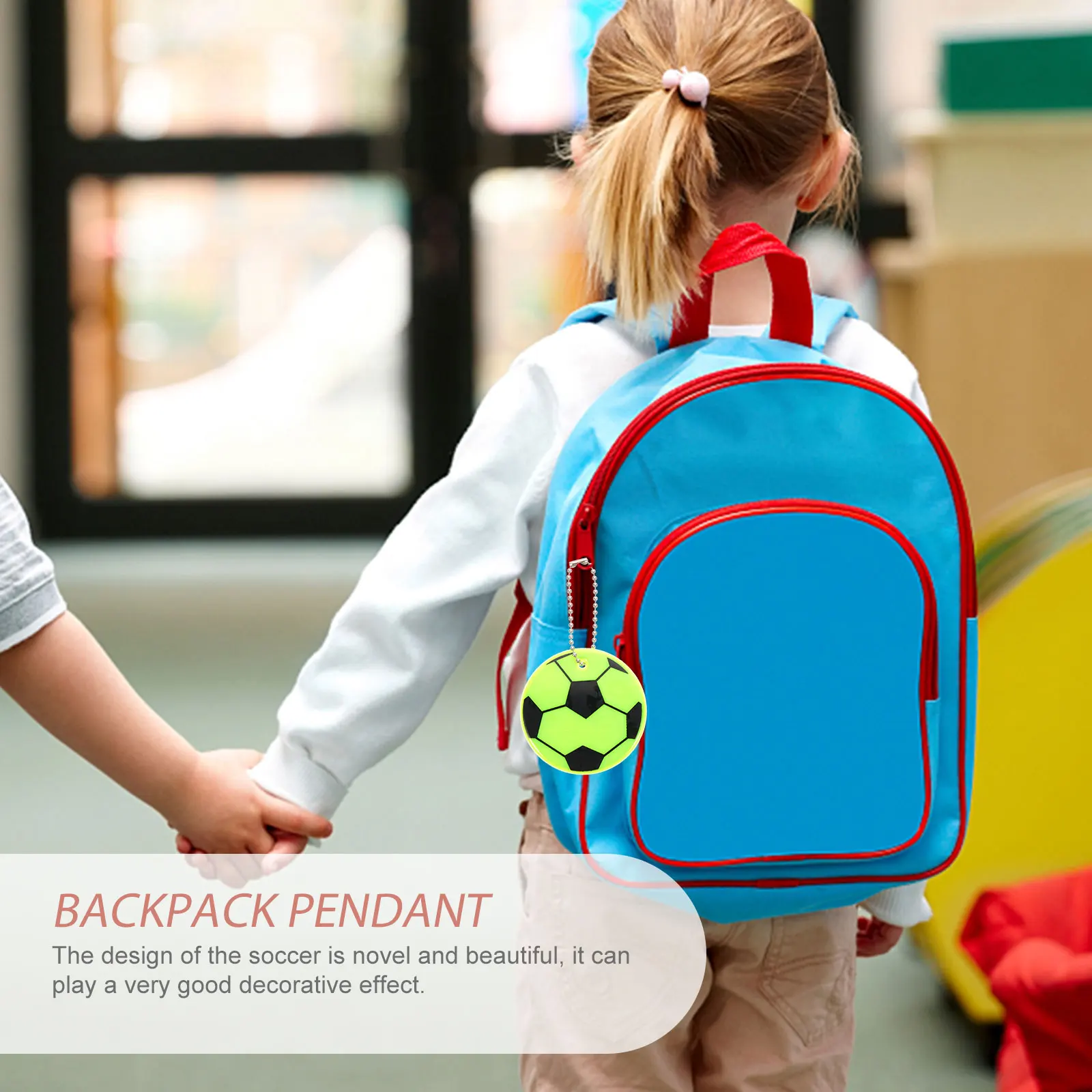 12 Pcs Soccer Hanging Backpack Charms Decor Durable Lightweight Reflective Hanging Decor Bag Backpack Key Gifts
12 Pcs Soccer Hanging Backpack Charms Decor Durable Lightweight Reflective Hanging Decor Bag Backpack Key Gifts