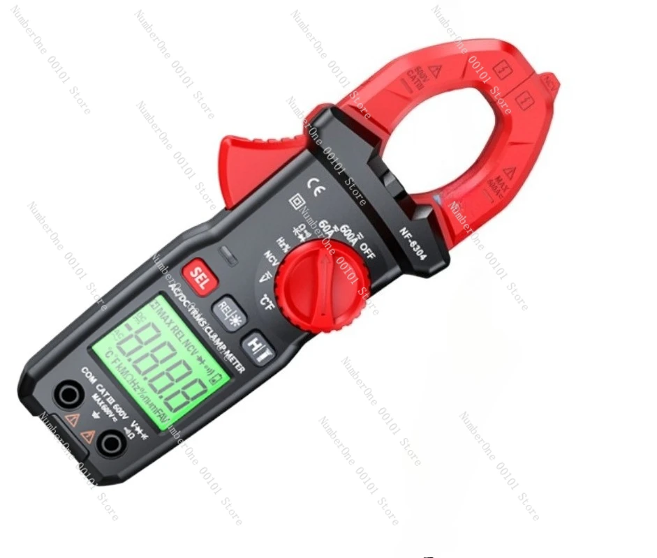 NF-6302 automatic distance measuring digital clamp meter, 600A AC/DC current tester
NF-6302 automatic distance measuring digital clamp meter, 600A AC/DC current tester