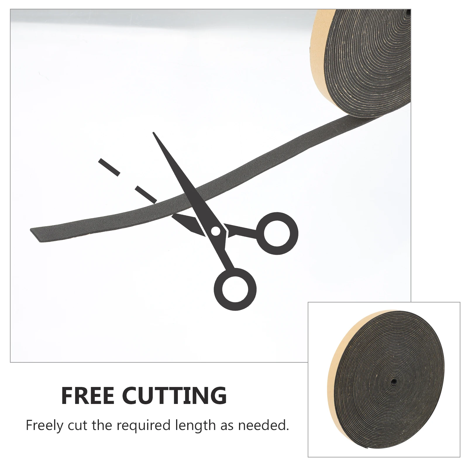 1 Roll 12Mm Speaker Sealing Foam Strip Soundproofing Adhesive Tape Eva Material Shockproof Vibration Reduction For Audio
1 Roll 12Mm Speaker Sealing Foam Strip Soundproofing Adhesive Tape Eva Material Shockproof Vibration Reduction For Audio