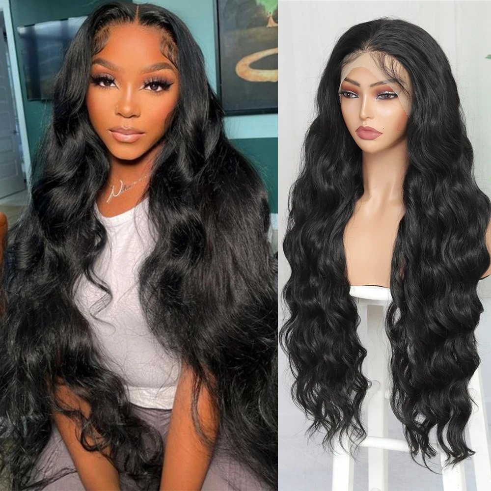 IPARTY Synthetic 6x13 Lace Front Wig Romance Brown Silky Body Wave Wig 32 Inch Pre Plucked with Baby Hair Daily Use Fashion Hair
IPARTY Synthetic 6x13 Lace Front Wig Romance Brown Silky Body Wave Wig 32 Inch Pre Plucked with Baby Hair Daily Use Fashion Hair