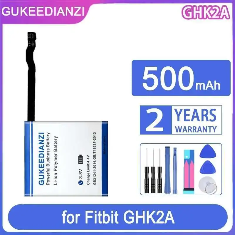 Аккумулятор для умного портативного устройства для Fitbit GHK2A, прочный, безопасный на 500 мАч
Аккумулятор для умного портативного устройства для Fitbit GHK2A, прочный, безопасный на 500 мАч