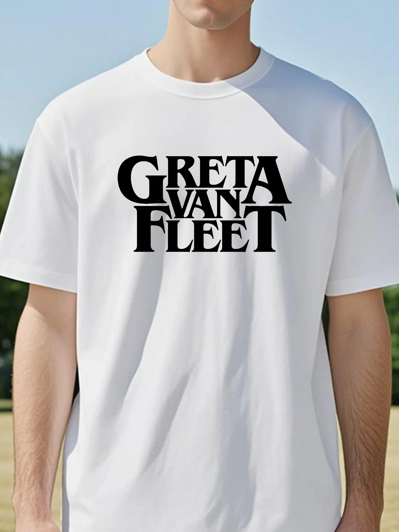 Greta Van Fleet Retro Dream In Gold Tour T-Shirt Unisex Short Sleeve Cotton Band Tee
Greta Van Fleet Retro Dream In Gold Tour T-Shirt Unisex Short Sleeve Cotton Band Tee