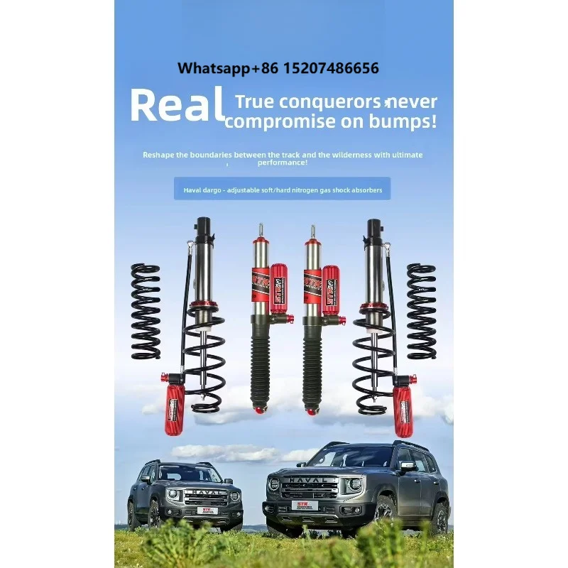 Nitrogen Adjustable Steel Suspension Coil Spring Shock Absorber
Nitrogen Adjustable Steel Suspension Coil Spring Shock Absorber