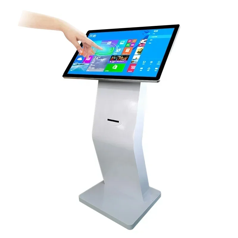 21.5 32 inch Floor Standing Digital Podium Interactive Queue Management System Self Service Ticket Kiosk
21.5 32 inch Floor Standing Digital Podium Interactive Queue Management System Self Service Ticket Kiosk