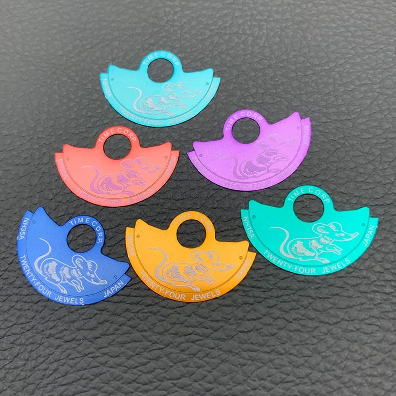1PCS Zodiac Mouse Pattern Movement Hammer Rotor Patch Fits NH35 NH36 NH38 7S Movement Oscillating Weight Hammer Rotor Patch
1PCS Zodiac Mouse Pattern Movement Hammer Rotor Patch Fits NH35 NH36 NH38 7S Movement Oscillating Weight Hammer Rotor Patch