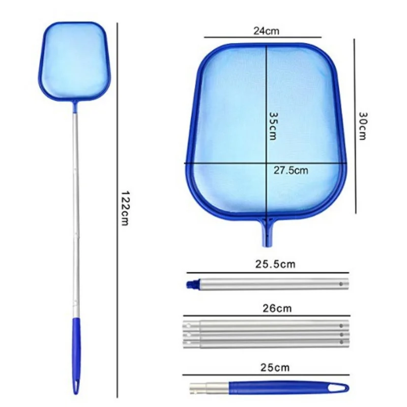 Swimming Pool Vacuum Cleaner Set Tools Portable Handheld Telescopic Handle Rod Net Tools
Swimming Pool Vacuum Cleaner Set Tools Portable Handheld Telescopic Handle Rod Net Tools
