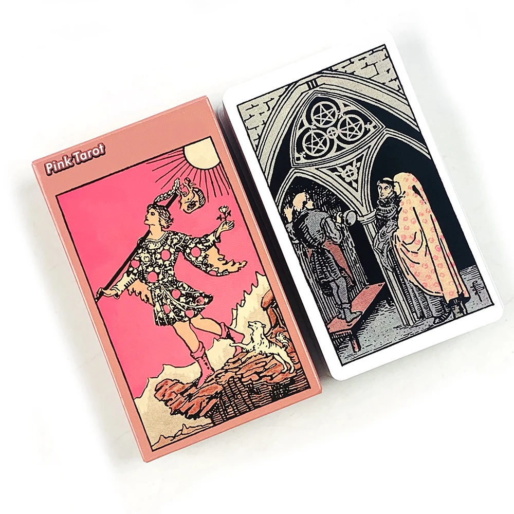 Игра в розовые карты Таро для начинающих, колода для гадания, английская версия, настольная игра, игры для медитации и вечеринок
Игра в розовые карты Таро для начинающих, колода для гадания, английская версия, настольная игра, игры для медитации и вечеринок
