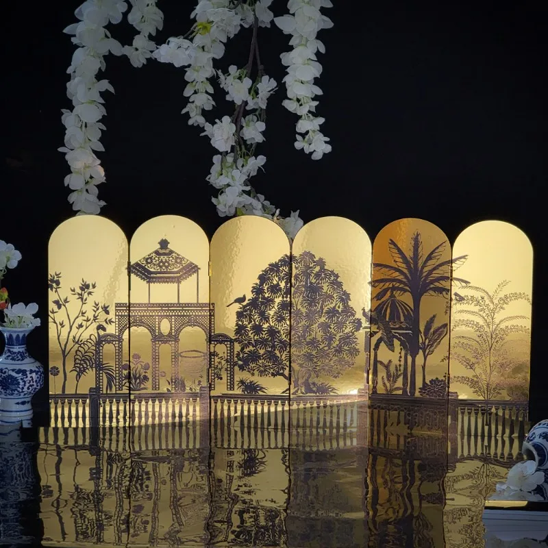 French Chinese style peacock screen desktop small screen tea table ornament decoration
French Chinese style peacock screen desktop small screen tea table ornament decoration