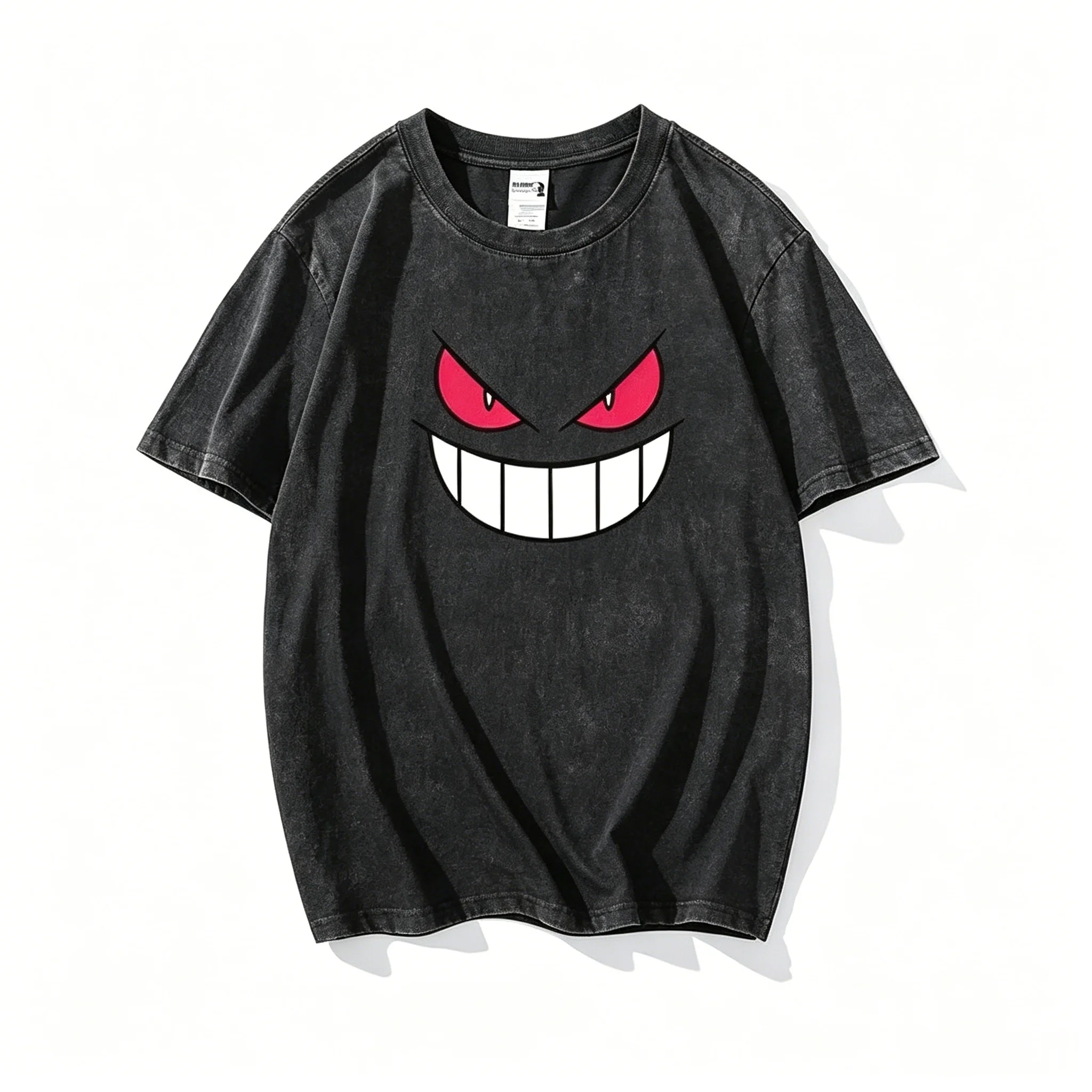 Cosplay Costume 230g Heavyweight Vintage Washed Gengar Graphic Tee Unisex Oversized Pokemon Anime T-Shirt Multi-Color Casual Streetwear Summer Top for Men Women
Cosplay Costume 230g Heavyweight Vintage Washed Gengar Graphic Tee Unisex Oversized Pokemon Anime T-Shirt Multi-Color Casual Streetwear Summer Top for Men Women